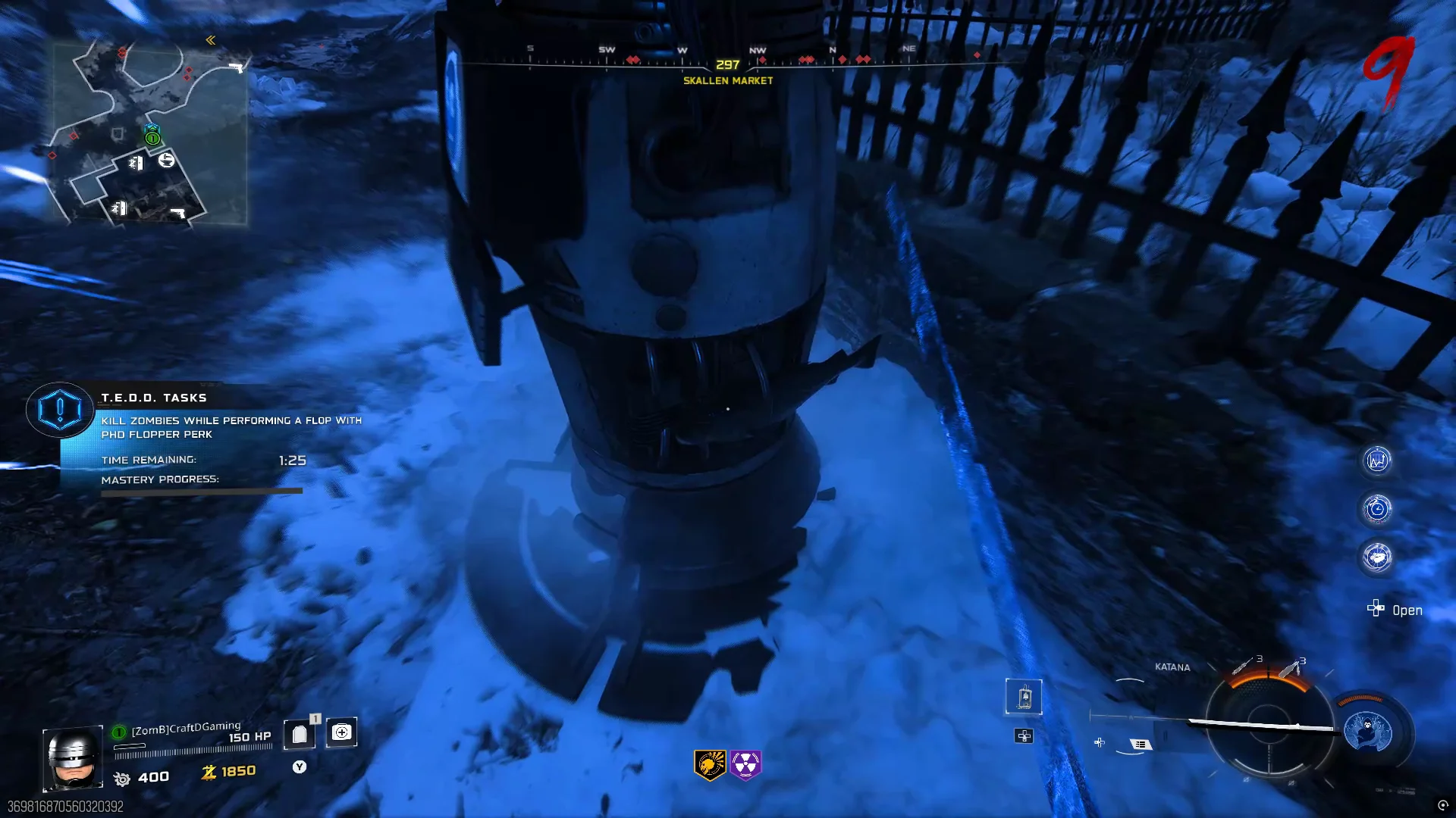 Placing Fish On TEDD Machine